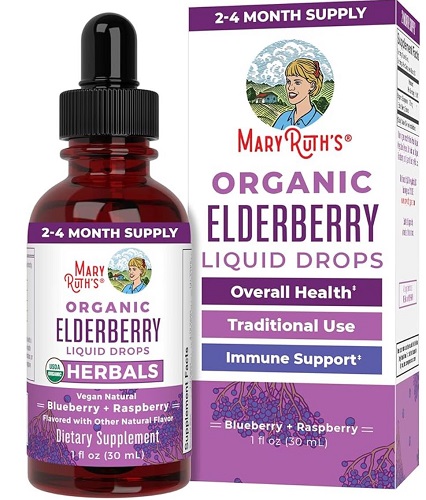Mary Ruth's elderberry drops