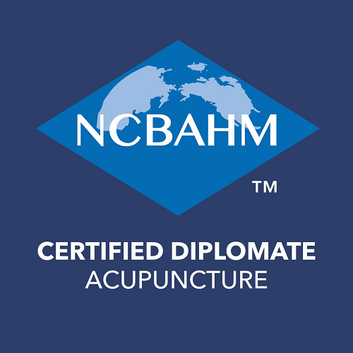 NCBAHM Badge for acupuncture.